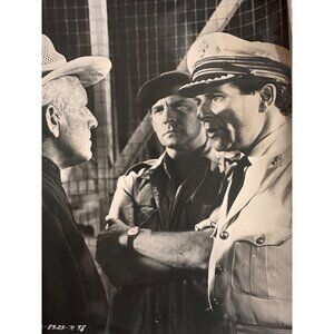 Vintage Movie Photo 1961 "The Devil At 4 Oclock" Spencer Tracy & Alexander Scour